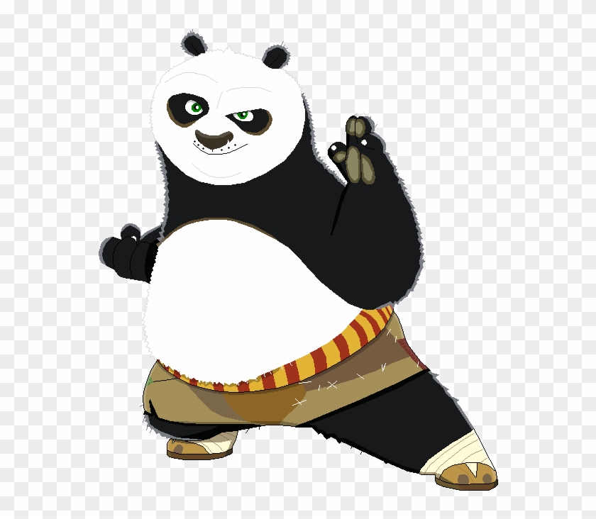 Po Crane Giant Panda Kung Fu Panda 2 Drawing - Po Kung Fu Panda Aquarelle #568728