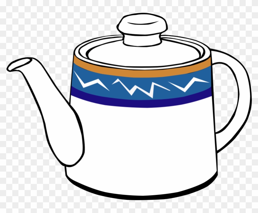 Fast Food, Drinks, Tea, Pot - Tea Kettle Clipart #568725