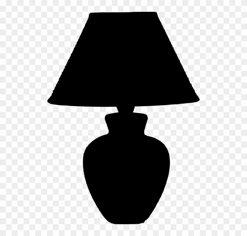 Lamp Outline 9, - Lamp Silhouette #569675