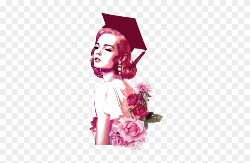 Grado, Locura, Tiernas, Souvenir, Damas, Flor, Deberes, - Graduation Girl Logo #569783
