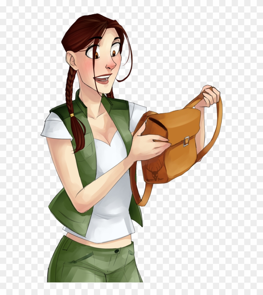 “young Lara Croft” By Romandeer ” - Cartoon #569940