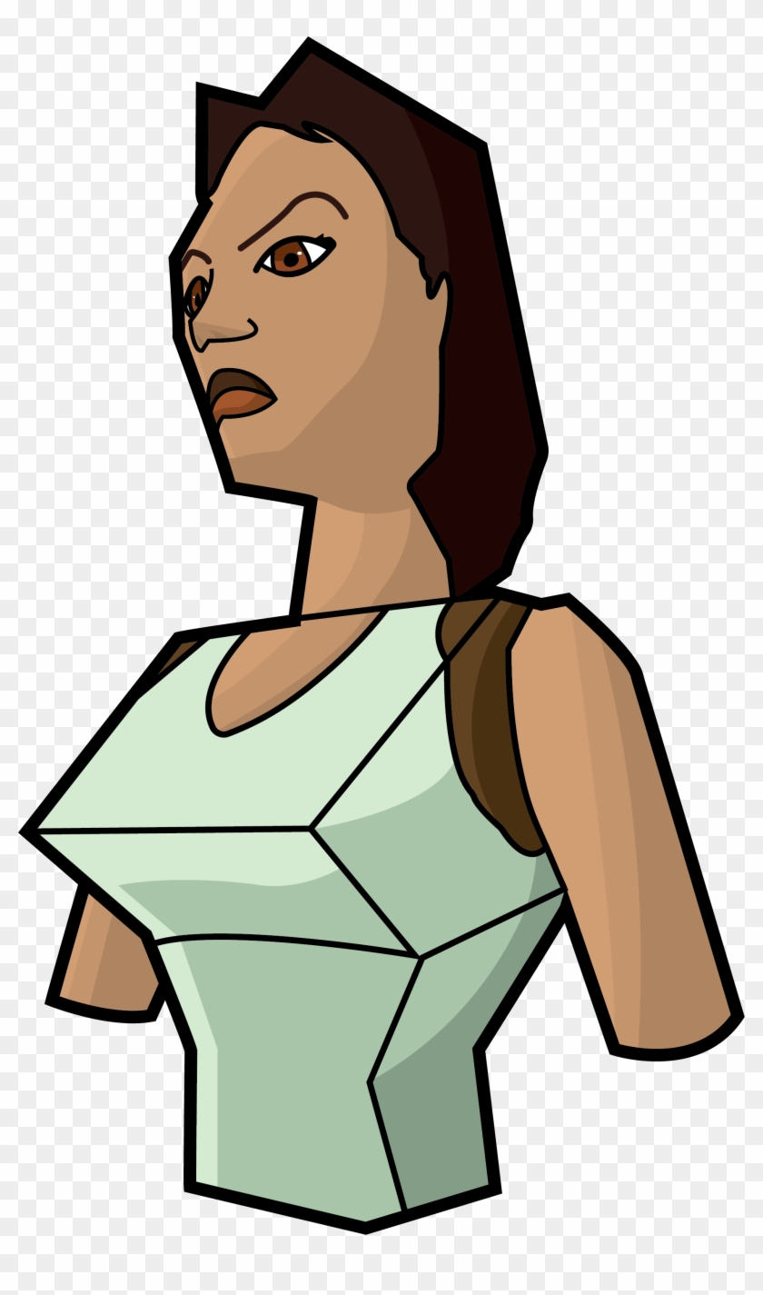 Lara Croft Vector Artwork - Vector Graphics #569997