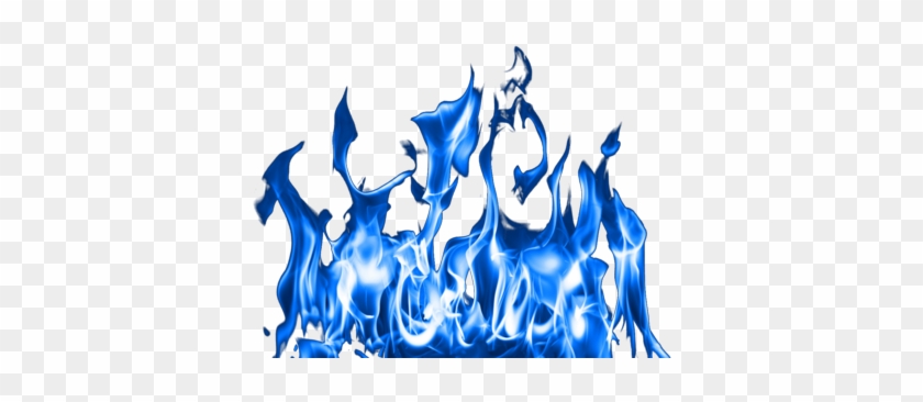 Flame Clipart Blue Fire - Blue Fire Transparent Png #570005