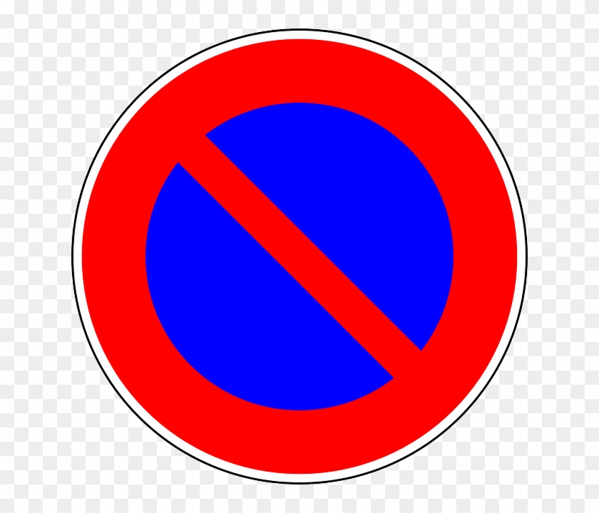 No Parking, Traffic Sign, Sign, Regulatory Sign - Divieto Di Sosta Vector #570314