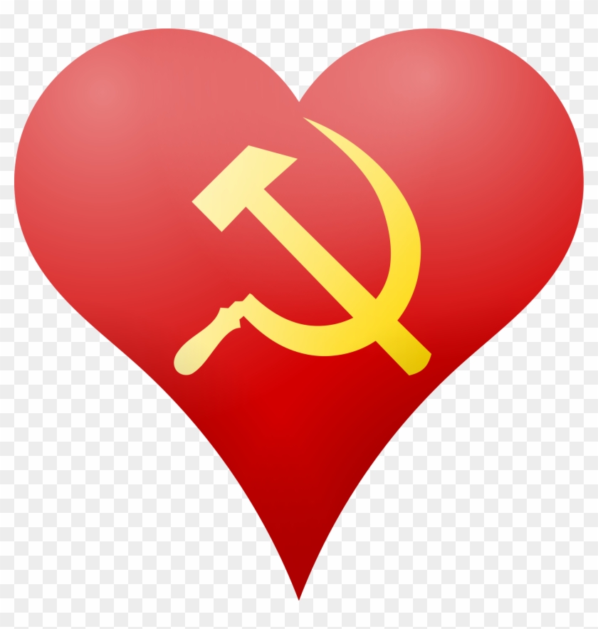 Open - Hammer And Sickle Heart #570421