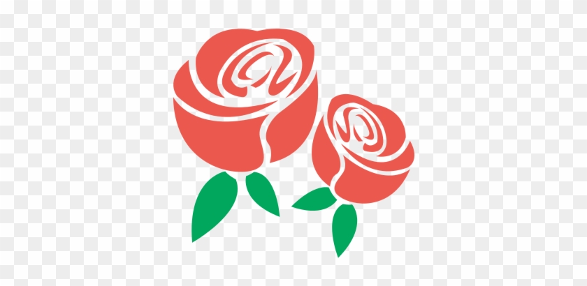 Red Rose Clipart Logo - Weds Logo #570684