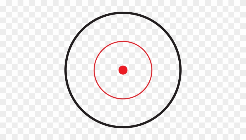Reticle Type, Dot Bullseye Cross Starburst - Horizon Observatory #571594