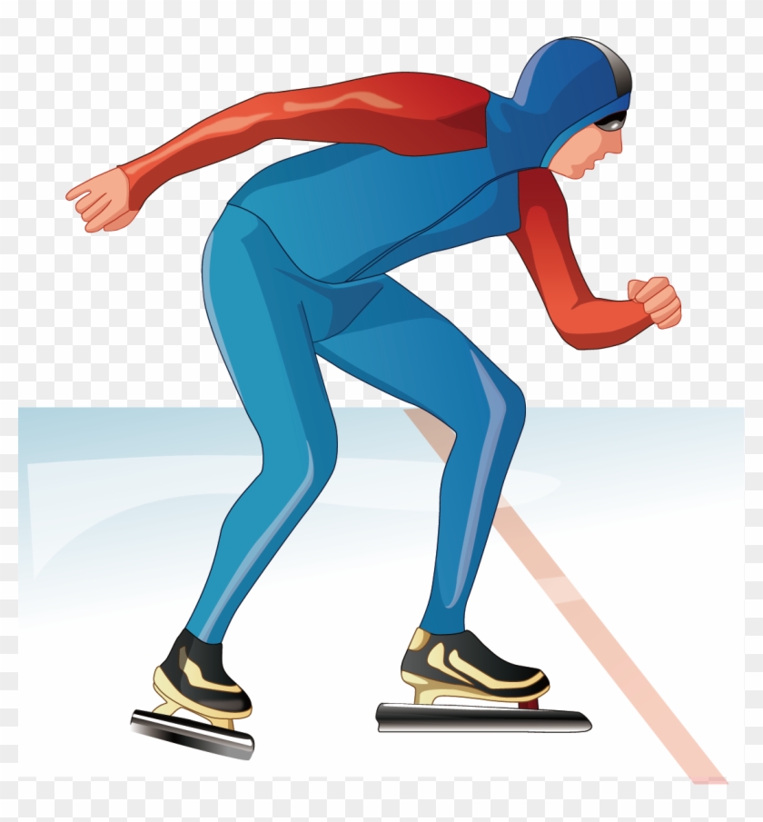 Long Track Speed Skating Ice Skating Ice Skate Short - Long Track Speed Skating Ice Skating Ice Skate Short #571715