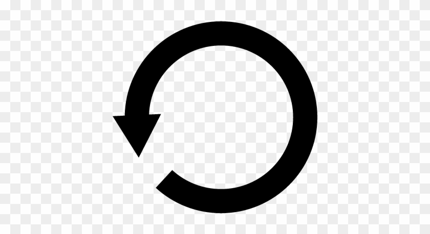 Loading Arrow Vector - Letter O No Background #571707