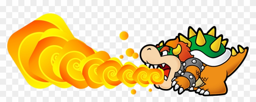 Spm Bowser Fire - Super Paper Mario: Prima Official Game Guide [book] #571855