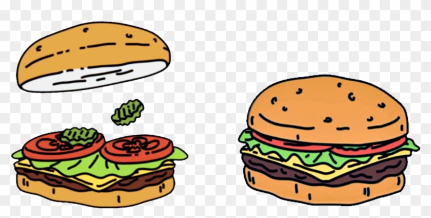 Hamburger Cheeseburger Veggie Burger Fast Food Bob's - Bob's Burgers Burger Png #572172