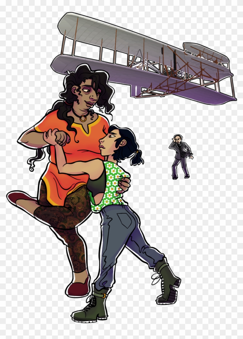 Wright Flyer Couple - Wright Flyer Couple #572317