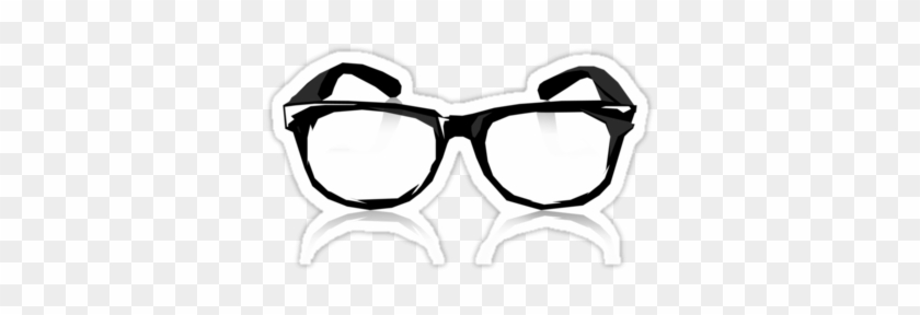 Elegant Nerd Glasses Clipart Geek Glasses Cartoon Clipart - Mr Kent Bath Mat - 17" X 24" #572905