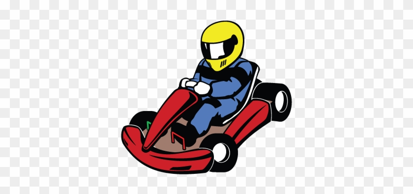 Have A Family Day Out - Drive A Go Kart Clipart #573406
