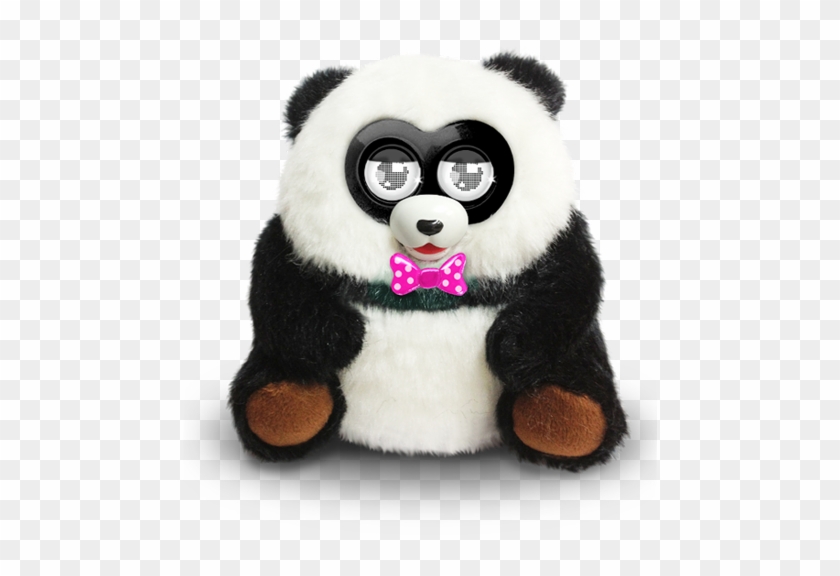 Giant Panda Microphone Red Panda Toy Furby - Giant Panda Microphone Red Panda Toy Furby #573455