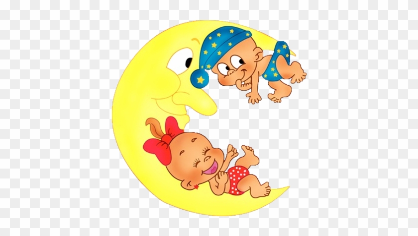 Funny Cartoon Baby Clipart - Cute Baby Girl And Boy Cartoon #575021