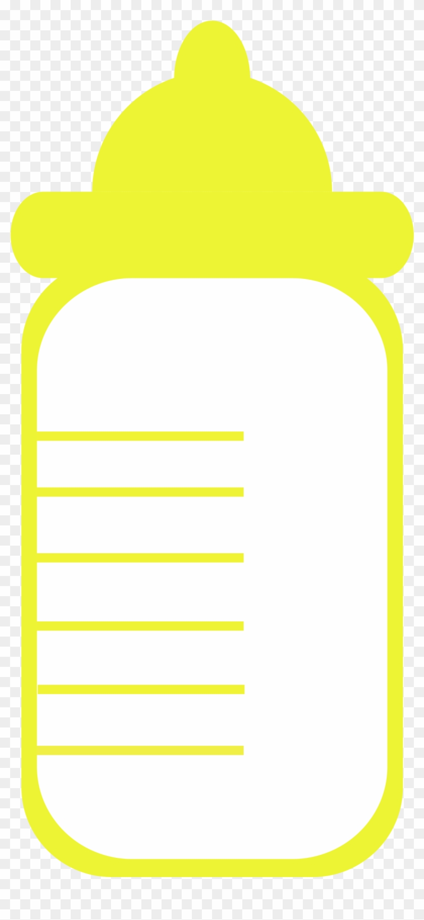 Yellow Clipart Baby Bottle - Clip Art #575186