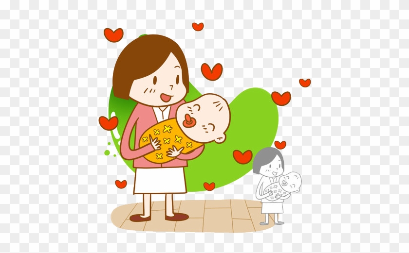 Woman Infant Clip Art - Woman Infant Clip Art #575394