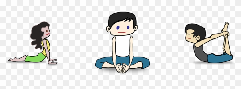 Kids Yoga - Yoga Png Cartoon Transparent #575918
