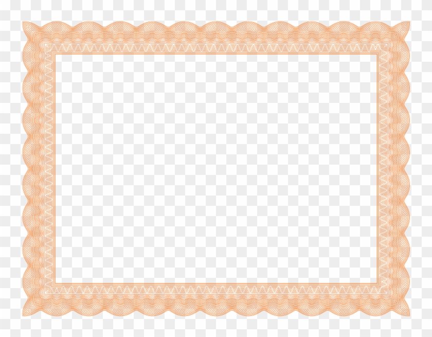 Formal Border Design For Certificate - Altes Foto Gezackter Rand #577269