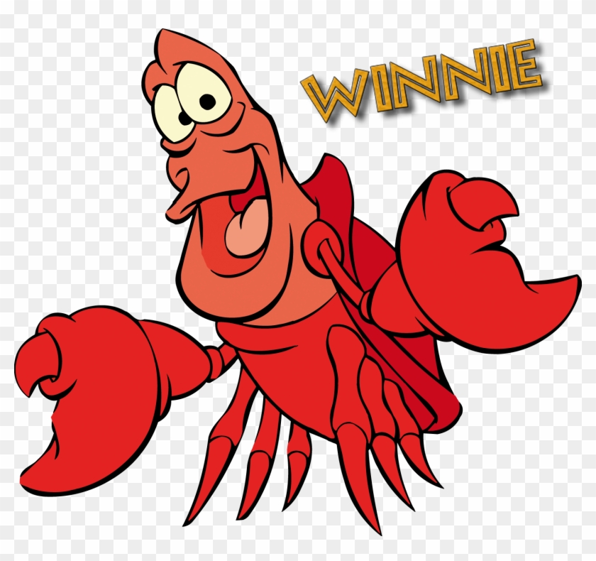 Sebastian Crab Lobster King Triton Clip Art - Sebastian The Crab #577333