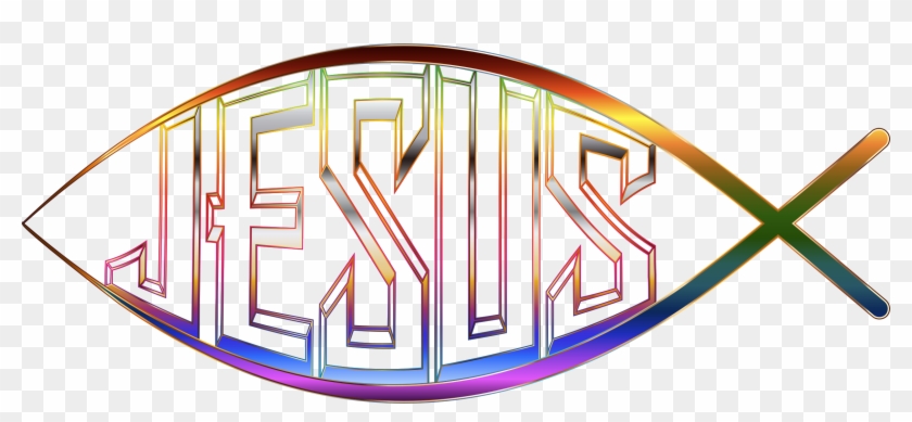 Jesus Fish Clipart - Christian Cross No Background #577955