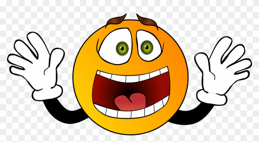 Surprised Face Cartoon 7, Buy Clip Art - Smiley Peur #578301