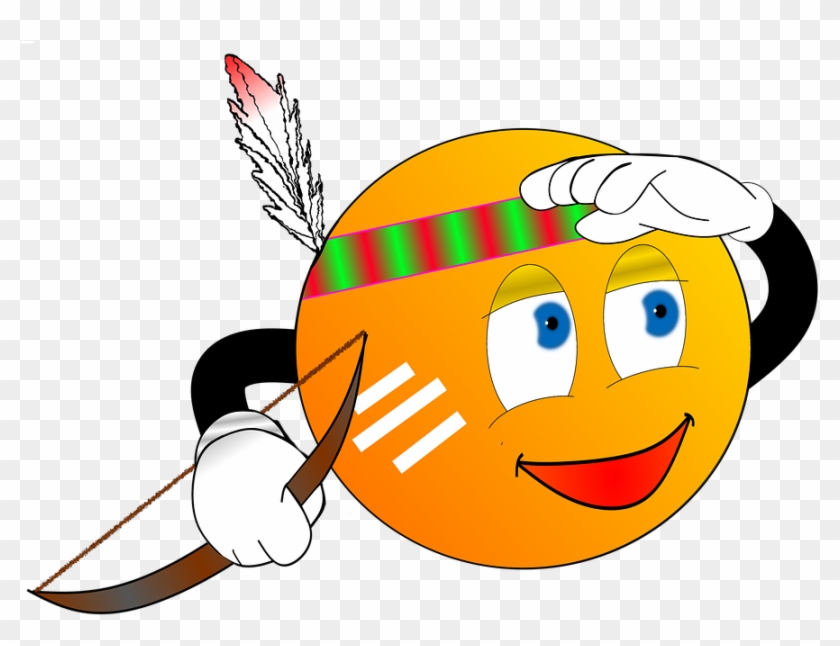 Indian Chief Cartoon - Indianerfeder #578307