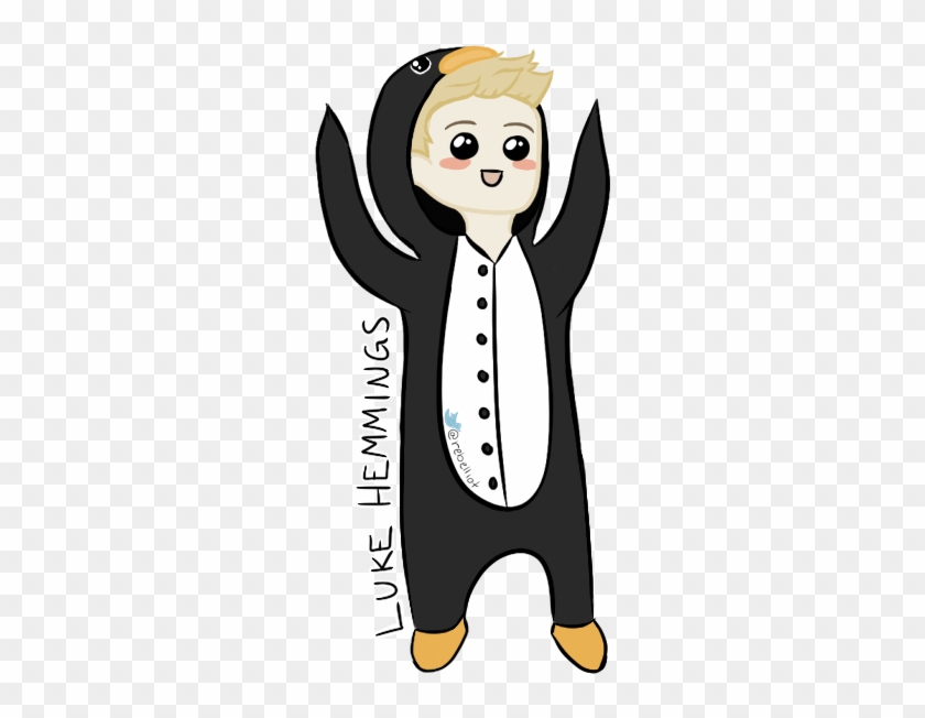 Luke Hemmings By Xpheles - Luke Hemmings Is Penguin #578483