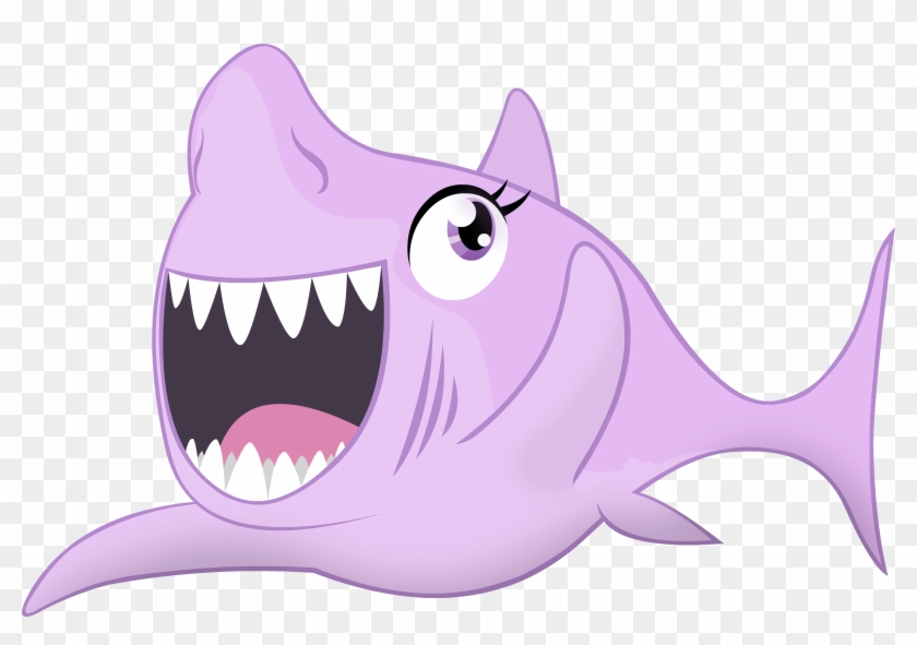 Tiger Shark Twilight Sparkle Shark Fish Pink Shark - Shark With Transparent Background #579283