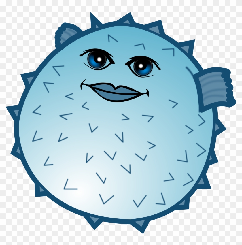 Blowfish Clipart Cartoon - 3 Fische Transparent Cartoon #579479