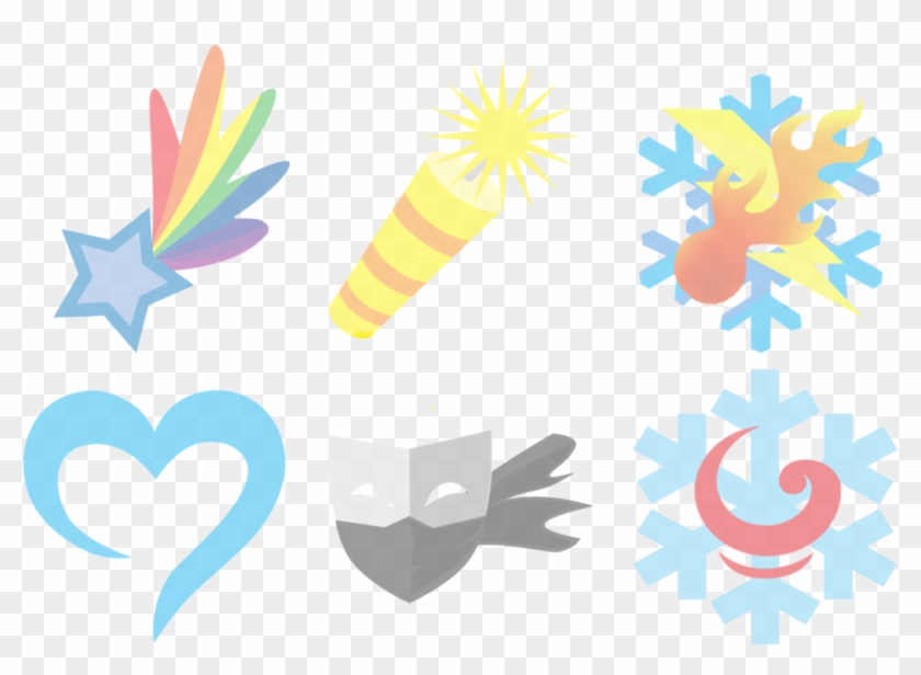 Adoptable Cutie Marks Set 1 Closed By Maerigreisu17 - Mlp Cutie Mark Adoptables #580142