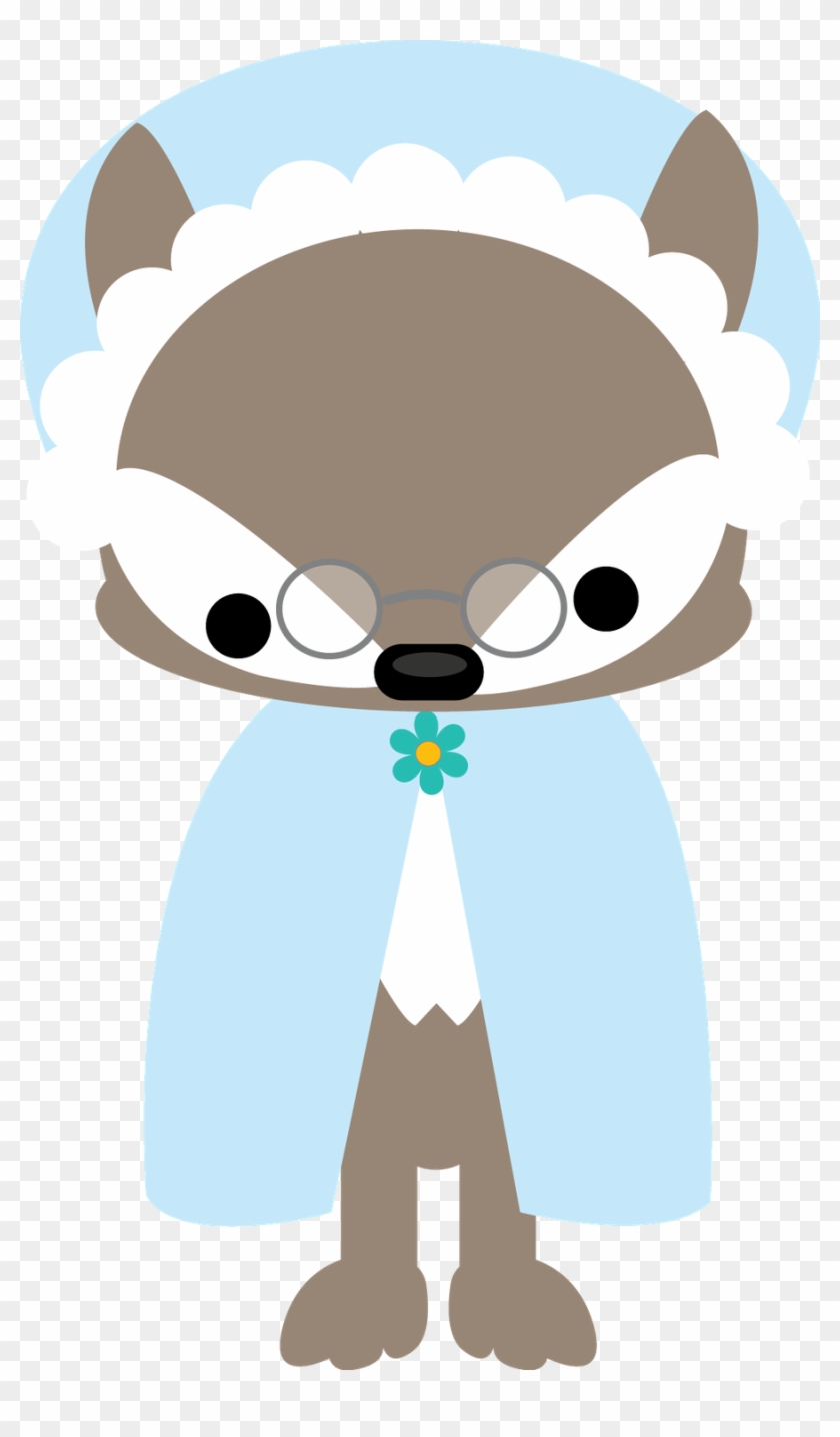 Big Bad Wolf Little Red Riding Hood Goldilocks And - Lobo Caperucita Roja Png #580178