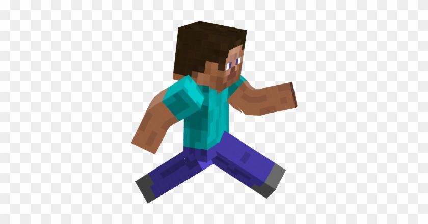 Minecraft Clipart Steve Running - Minecraft Steve Running #580253