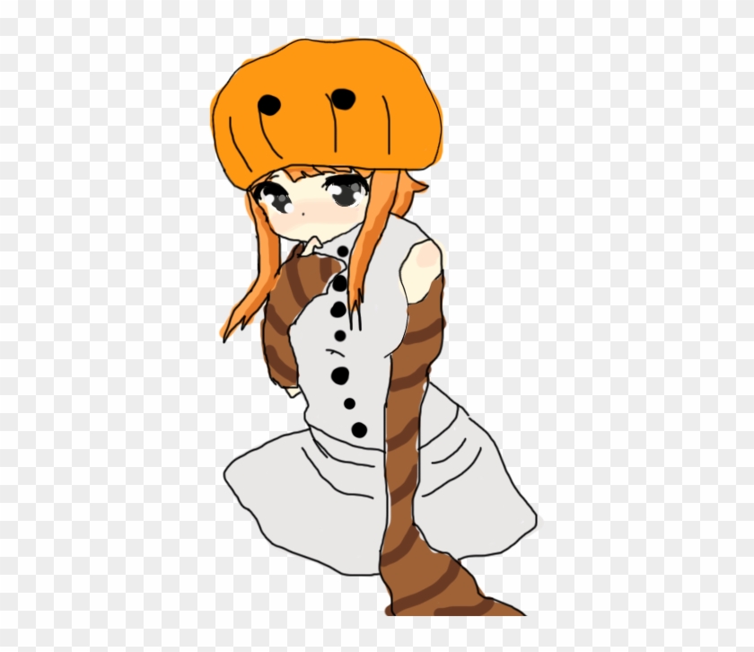 Snow Golem Girl By Kemokoi - Minecraft Snow Golem Girl #580666