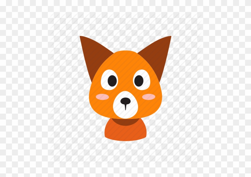 Cute Fox Icon Stock Vector 509328421 - - Cute Fox Icon #580788