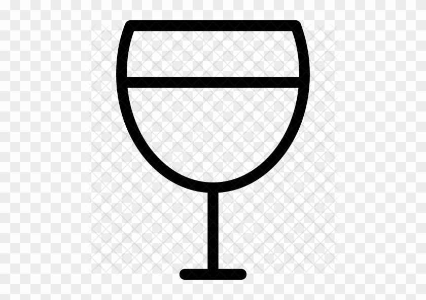 Wine Glass Icon - Wine Glass Icon #581154