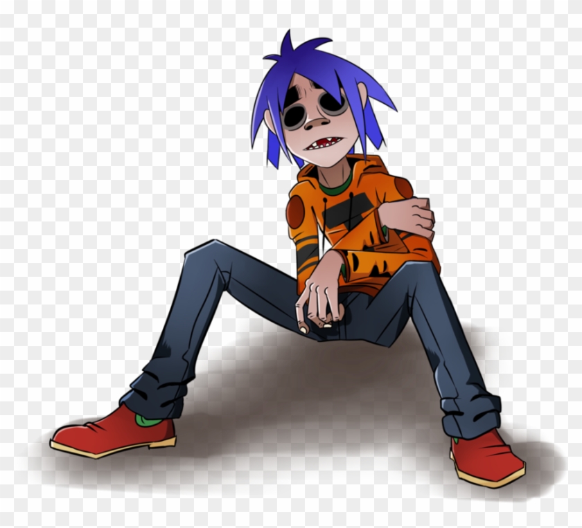 Gorillaz 2 D By Cryophase - Cartoon #581421