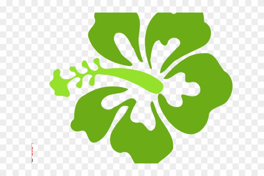 Hibiscus Clipart Green - Hibiscus Clip Art #581871