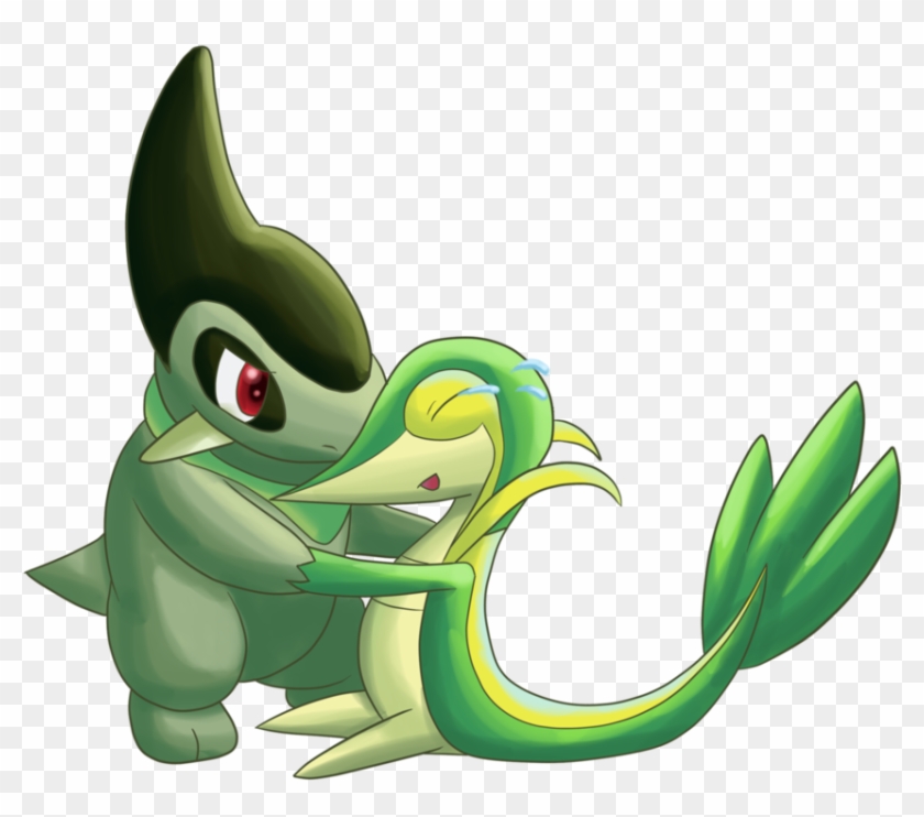 Axew And Snivy By Theangeldragon - Snivy Pokemon Mystery Dungeon #581930