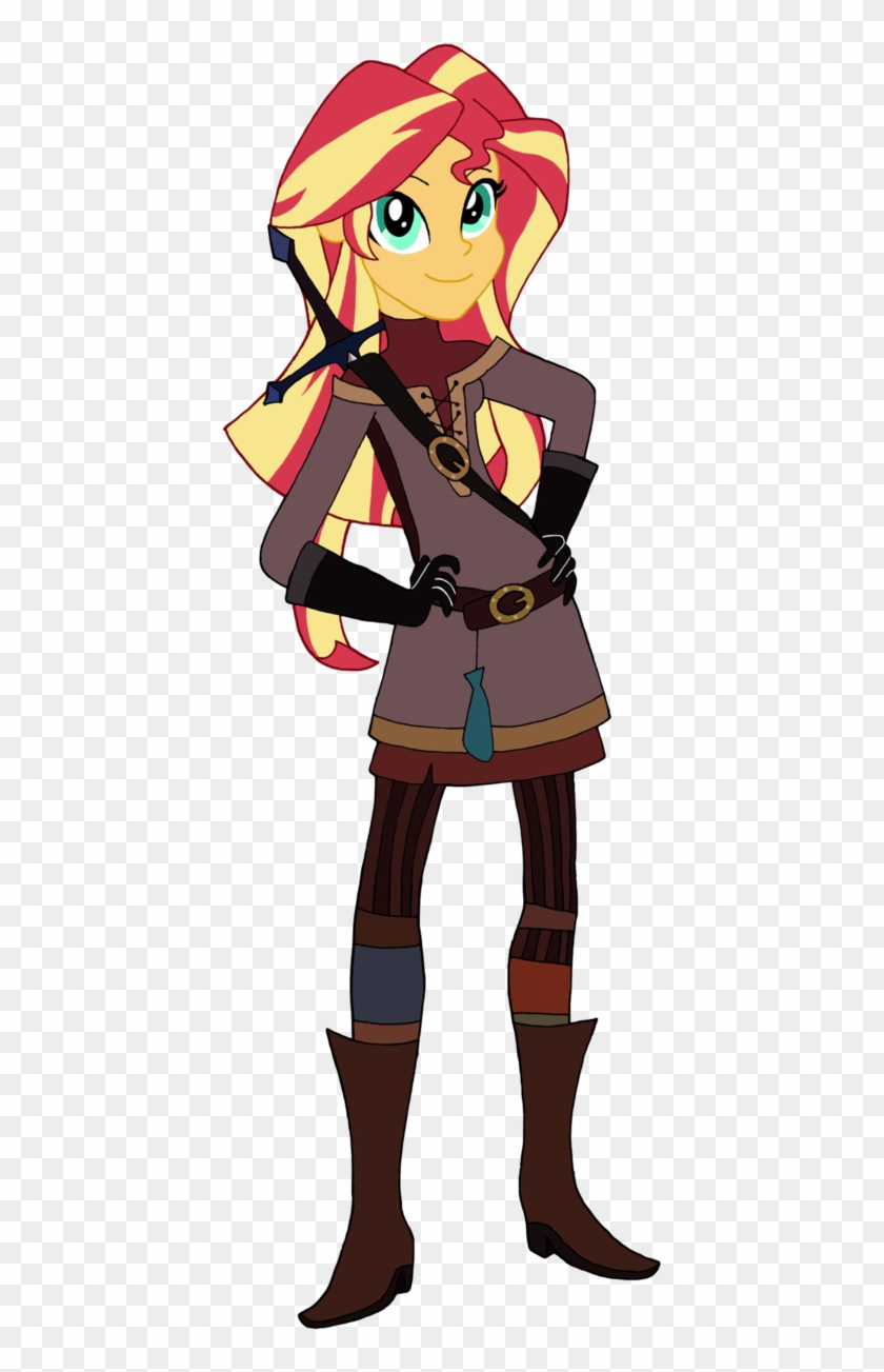 Sunset Shimmer As Cassandra By Renthegodofhumor - Sunset Shimmer Tangled #582240