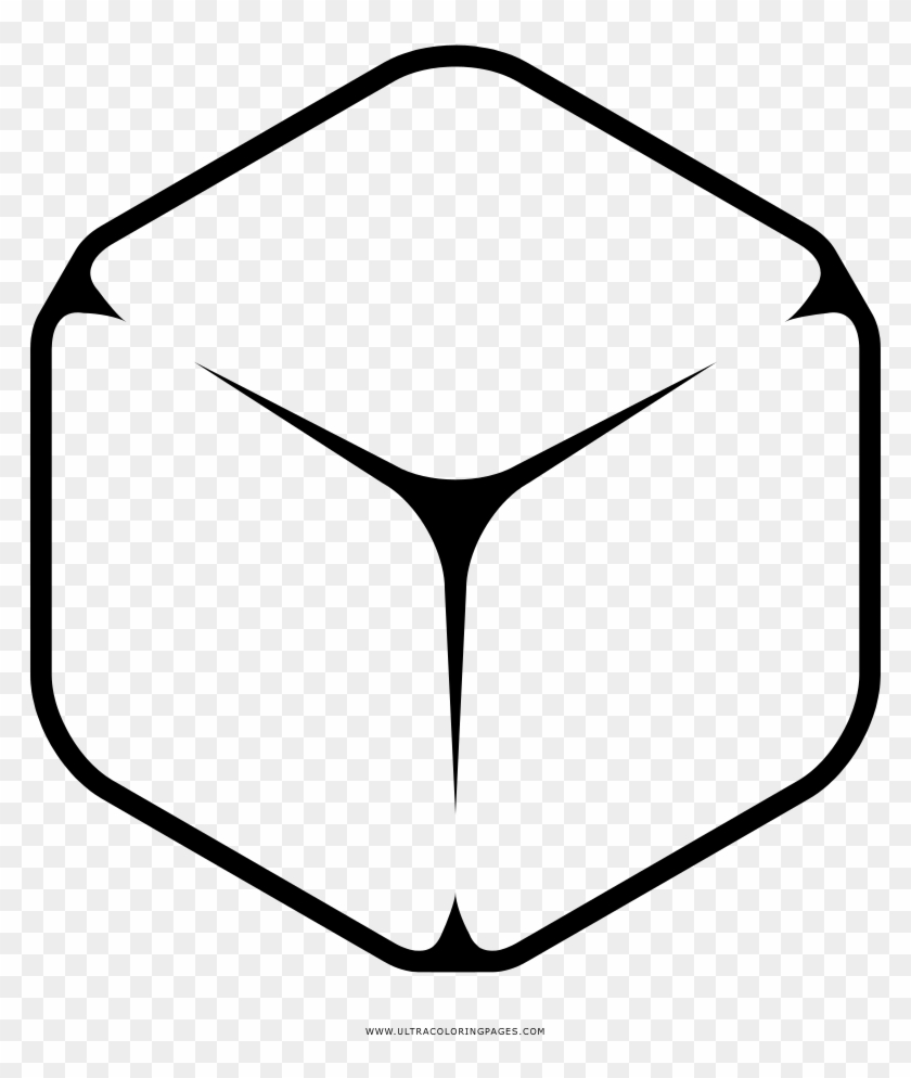 Ice Cube Coloring Page - Cubetti Di Ghiaccio Disegno #582640