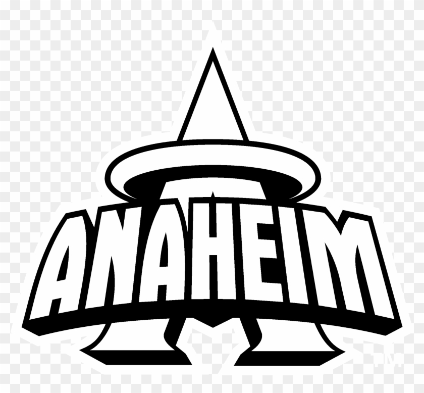Anaheim Angels Logo Black And White - Anaheim Angels Logo Black And White #583063