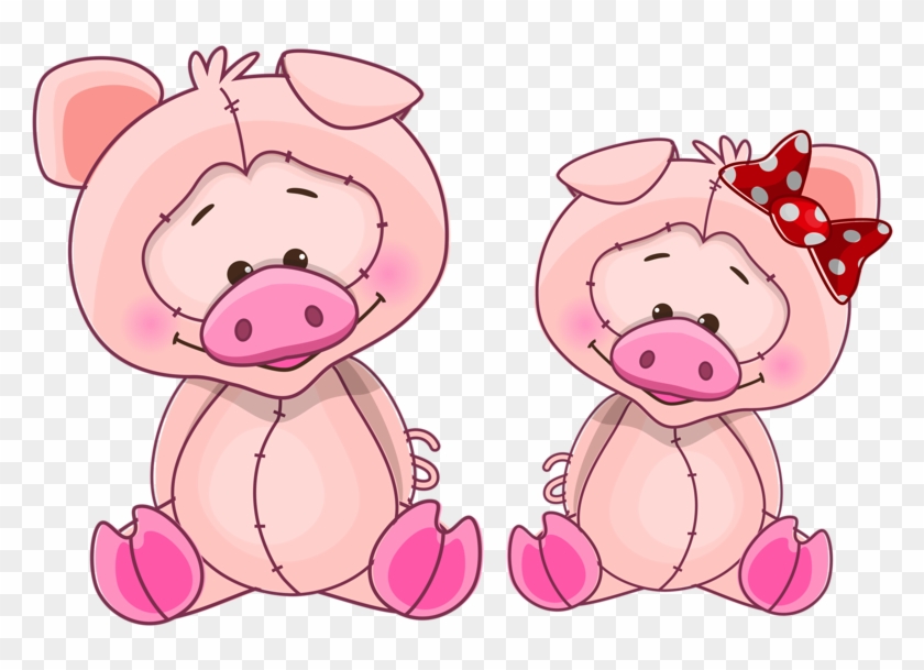 Domestic Pig Illustration - Domestic Pig Illustration #583293