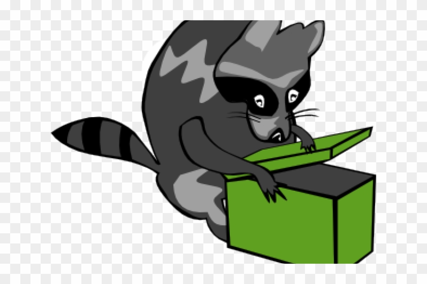 Open Clipart - Cute "see Ya Soon Raccoon!" Tote Bag, Adult Unisex, #583314