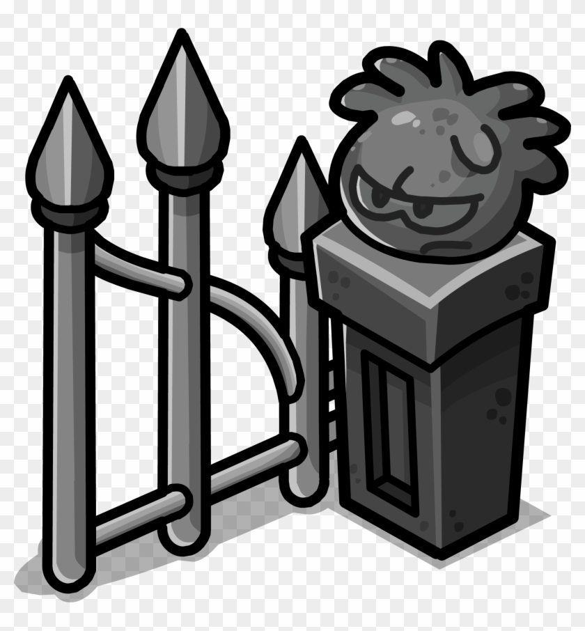Graveyard Gate Sprite 001 - Graveyard Gate Sprite 001 #583652