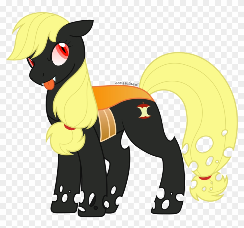 Evil Clone Applejack By Cloudyrei Evil Clone Applejack - Evil Twin #583742