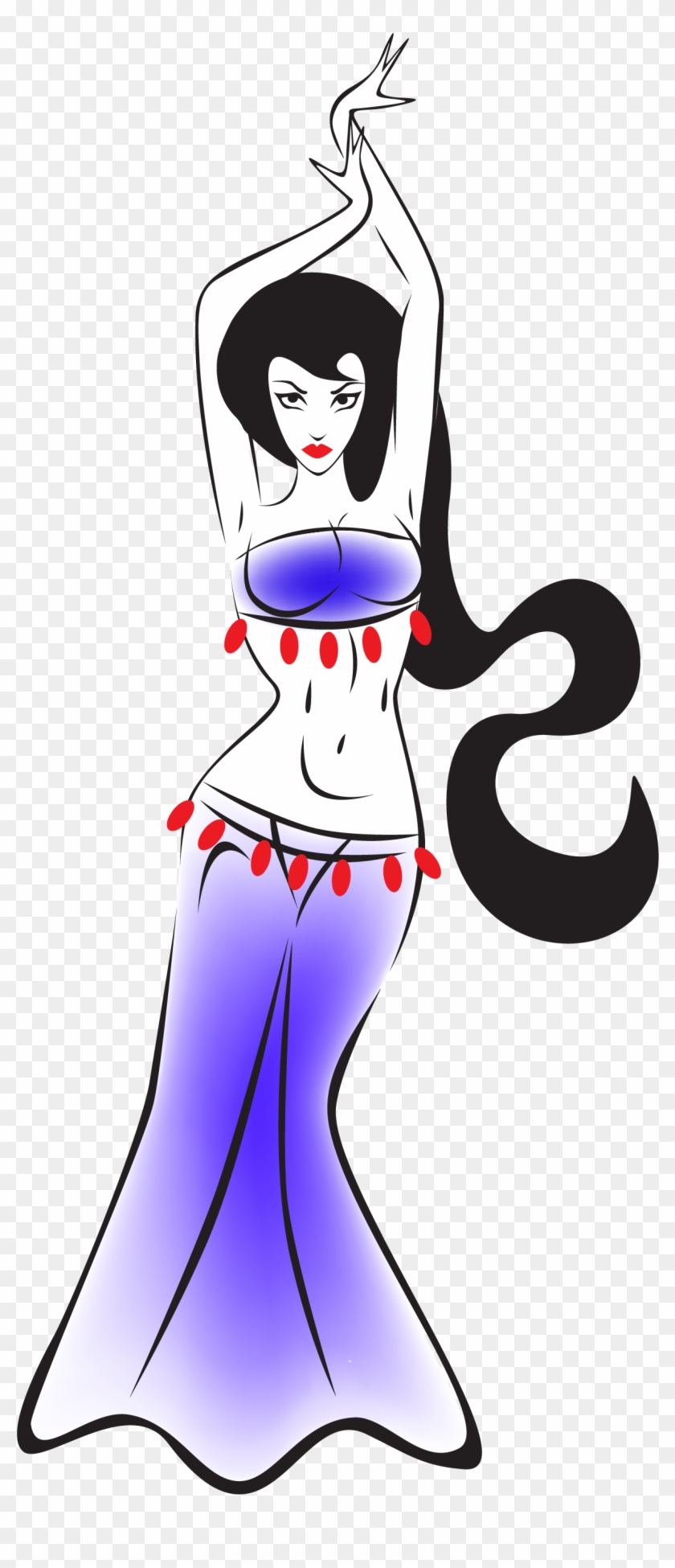 Belly Dance Shimmy Drawing - Belly Dance Shimmy Drawing #584132