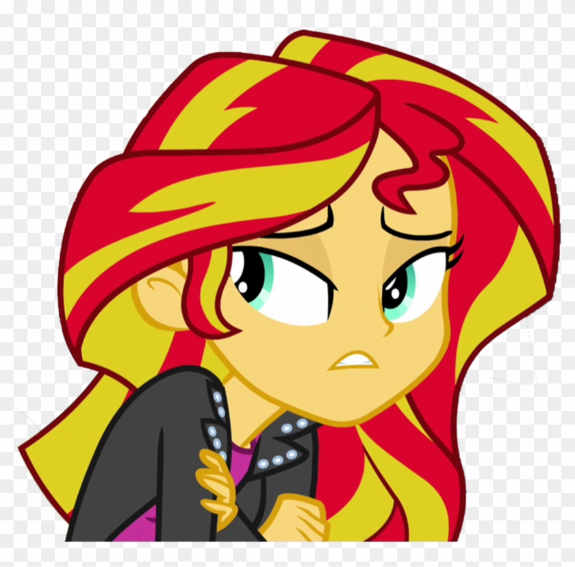 Deviantart - - Sunset Shimmer Png Sad #584696