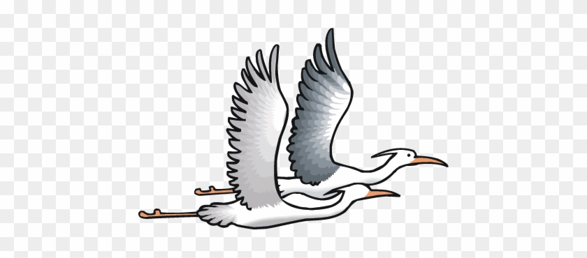 Dangerous Migrations Game - Migrating Birds Cartoon #584712